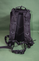 Штурмовой рюкзак Кіраса на 35 литров кордура черный 942 - изображение 4