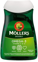 Kwasy tłuszczowe Mollers Dobbel's Omega 3 112 caps (7070866023744) - obraz 1