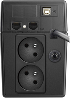 UPS PowerWalker VI SW 600VA (360W) Black (VI 600 SW FR) - obraz 3