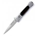 Нож полуавтоматический складной нержавеющий Ganzo G707 длина клинка 85мм - изображение 1