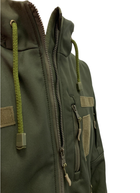 Куртка Tactic4Profi софтшел хаки с подкладкой флис размер 4XL (56) - изображение 6