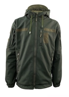Куртка Tactic4Profi софтшел хакі з підкладкою фліс розмір XL (50) - зображення 2