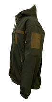 Куртка Tactic4Profi софтшел хакі з підкладкою фліс розмір XL (50) - зображення 4
