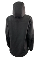 Куртка Tactic4Profi софтшел чорна з підкладкою фліс розмір M (46) - зображення 4