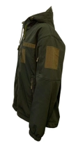 Куртка Tactic4Profi софтшел хакі з підкладкою фліс розмір M (46) - зображення 4