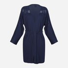 Szlafrok DKaren Fibi S Navy Blue (5903251370081) - obraz 5