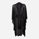 Халат-кімоно жіночий великого розміру DKaren London XL Black (5903251432543) - зображення 1