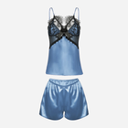 Piżama (szorty + koszulka) DKaren Beatrice XS Light Blue (5903251399006) - obraz 1