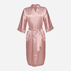 Халат жіночий великого розміру DKaren Plus Size 115 3XL Pink (5901780639167) - зображення 1