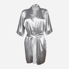 Szlafrok DKaren Plus Size 90 9XL Silver (5903251437821) - obraz 1