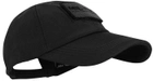 Бейсболка з тканини софтшел Sturm Mil-Tec SOFTSHELL BASEBALL CAP Black (12317502) - зображення 2
