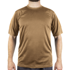 Футболка Sturm Mil-Tec Tactical T-Shirt QuickDry DARK COYOTE M (11081019) - изображение 3