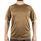 Футболка Sturm Mil-Tec Tactical T-Shirt QuickDry DARK COYOTE 2XL (11081019) - зображення 3