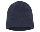 Тактична утеплена,акрилова, зимова шапка Brandit, військова-Темно-синя - зображення 1