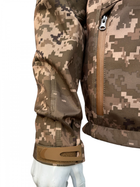 Куртка тактическая Софтшелл пиксель Softshell р. 56-58 - изображение 5