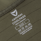 Тактична футболка Поло Tactical Army CoolPass Antistatic Olive Camotec розмір XXXXL - зображення 5