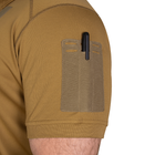 Тактична футболка Поло Tactical Army ID CoolPass Antistatic Coyote Camotec розмір L - изображение 5