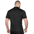 Тактична футболка Поло Paladin CoolPass Antistatic Black Camotec розмір XXXL - изображение 4