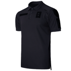 Тактична футболка Поло Paladin PRO CoolPass Black/Blue Camotec розмір XXXL - изображение 1