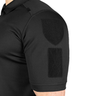 Тактична футболка Поло Paladin CoolPass Antistatic Black Camotec розмір XXL - изображение 5