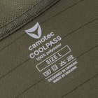 Тактична футболка Поло Tactical Army ID CoolPass Antistatic Olive Camotec розмір XXXL - изображение 5