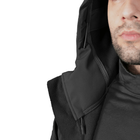 Куртка демісезонна Stalker Чорна Camotec розмір XL - зображення 5