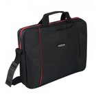 Сумка для ноутбука Esperanza ET192 Salerno 15.6" Чорний з червоним