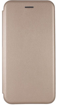 Etui z klapką Beline Book Magnetic do Xiaomi Redmi 9A Gold (5903657577220) - obraz 1