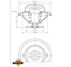 Термостат VW Crafter 06- пр-во NRF NRF (725096)