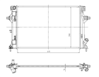 Радіатор охолодження HYUNDAI ELANTRA AD 15- /i30 PD 16- вир-во NRF NRF (550035)