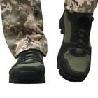 Тактические летние кроссовки ЗСУ олива, военная обувь размер 42 - изображение 1