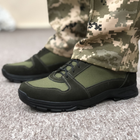 Тактические летние кроссовки ЗСУ олива, военная обувь размер 40 - изображение 8