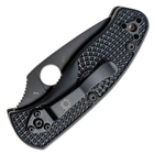 Нож Spyderco Persistence FRN Black Blade (C136PSBBK) - изображение 4