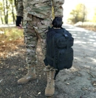 Тактичний військовий рюкзак Tactic армійський рюкзак 25 літрів Чорний (ta25-black) - зображення 5