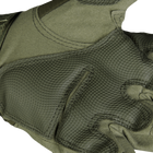 CamoTec перчатки Air Tac Shot Olivе, военные перчатки олива, перчатки армейские открытые, перчатки беспалые - изображение 4