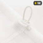 M-Tac шарф-труба Elite короткий с затяжкой флис (270г/м2) White S/M - изображение 1