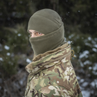 M-Tac шарф-труба анатомический с затяжкой Polartec Army Olive L/XL - изображение 10