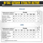 M-Tac брюки Stealth Active Black M/R - изображение 3