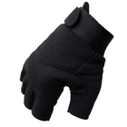 Перчатки тактические MIL-TEC Army Fingerless Gloves Black L - изображение 6