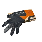 Одноразовые перчатки FLOREX, черный М, 100 шт Reflex - изображение 2