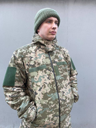Зимний тактический мужской костюм термостойкий и водонепроницаемый Пиксель L (23451) Kali - изображение 8