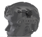 Тактичний ліхтар Wosport на шолом для MPLS Чорний (900126) Kali - зображення 5