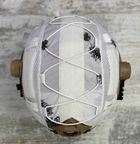 Кавер Клякса на баллистический шлем типа Fast Белый (3001507) Kali - изображение 4