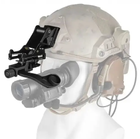 Комплект креплений Rhino Mount + J-Arm на шлем для прибора ночного видения PVS-14 Метал + пластик (3002736) Kali - изображение 3