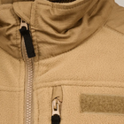 Армійська флісова куртка Brandit матеріал Rip-Stop Койот M (99212) Kali - зображення 8