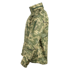 Куртка Vik-Tailor SoftShell з липучками для шевронів ММ-14 піксель ЗСУ 50 - зображення 3