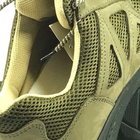 Кросівки тактичні Ягуар літні нубук з 3D-сіткою Оливкові 44 - зображення 5