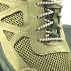 Кросівки тактичні Ягуар літні нубук з 3D-сіткою Оливкові 44 - зображення 6