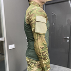 Армейская тактическая рубашка Убакс Мультикам Олива L - изображение 6