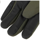 Армейские/тактические зимние перчатки MIL-TEC SOFTSHELL HANDSCHUHE THINSULATE L OLIV/Олива (12521301-904-L) - изображение 5